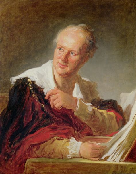 Portrait Of Denis Diderot 1715 84 1000museums