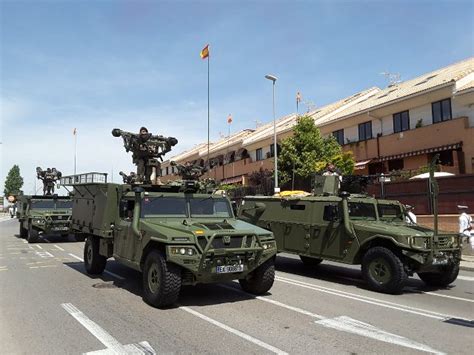 Los Uro Vamtac St5 Del Ejército Del Aire Español Noticia