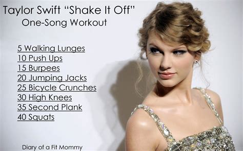 taylor swift shake it off one song workout fitness workouts sport fitness one song workouts