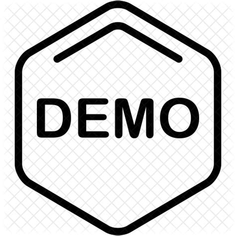 Demo Icon Download In Line Style