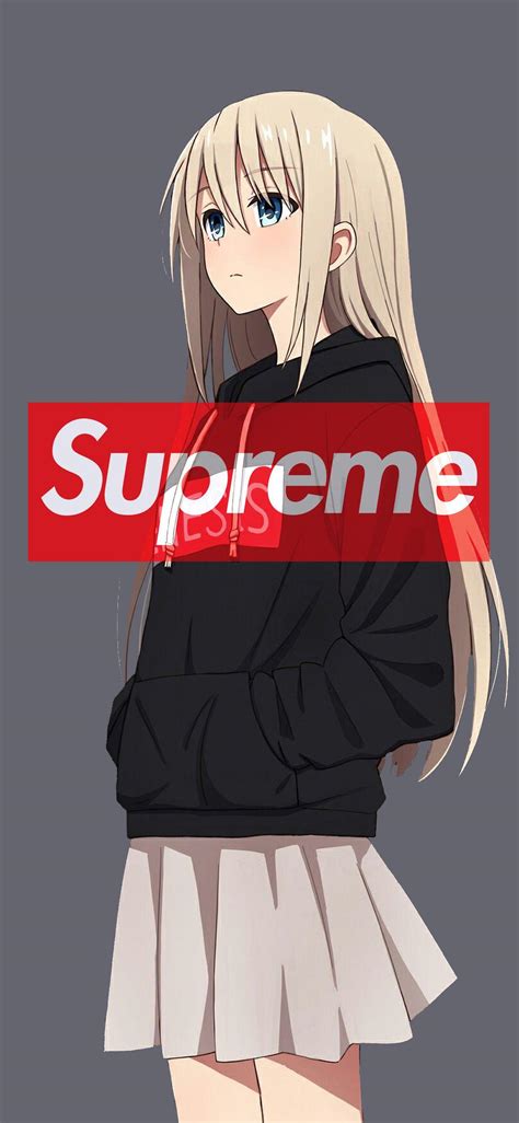 Supreme Anime Girl Wallpapers Wallpaper Cave