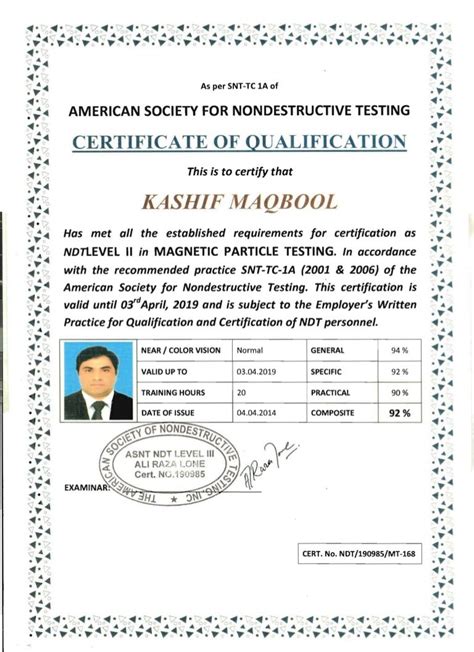 Mt Level Ii Certificate