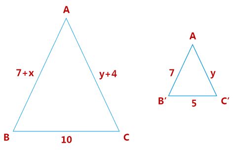Similar Triangles How To Find If Triangles Are Similar Math Original