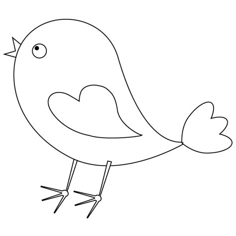 Download Bird Coloring Page
