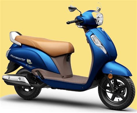 Greenish Blue Suzuki Access 125 Special Edition Scooter At Rs 96000