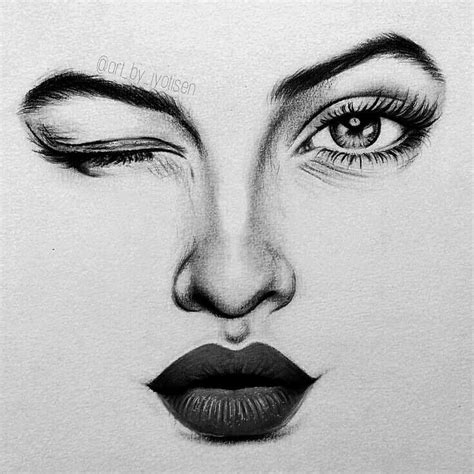 Pin By Missmakeup20 On Pencil Portrait In 2020 Abstract Pencil