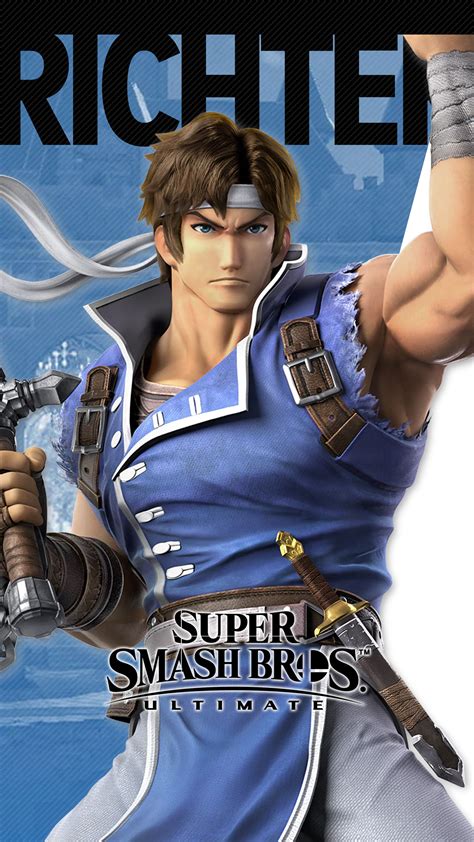 Super Smash Bros Ultimate Richter Wallpapers Cat With Monocle