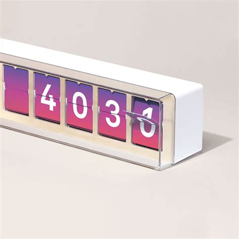 Instagram Follower Counter (5 Digits) - Smiirl - Touch of Modern