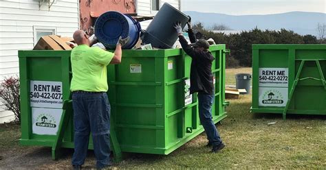 Happy Little Dumpsters   Junk Removal   Harrisonburg to  