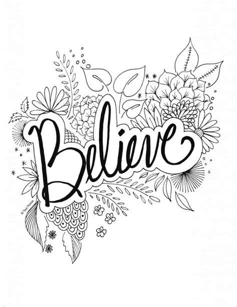 5 Quote Coloring Pages You Can Print And Color On Your Free Time