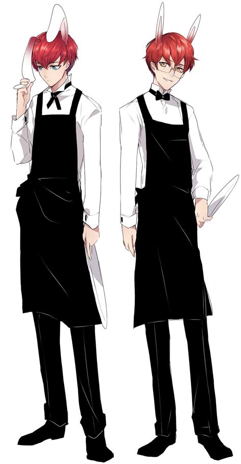 Choi Bros As Bunny Waiters~♪ Mystic Messenger Mystic Messenger 707