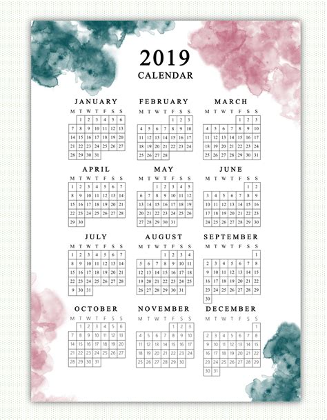 2021 Wall Calendar With Scripture Yearmon