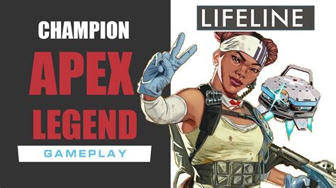 Lifeline Gameplay Champion Dengan Budak Sekolah Apex Legend Season