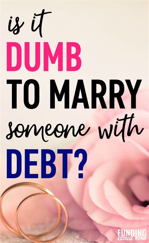 Should You Marry Someone With Debt Debt Personal Finance Printables Personal Finance Bloggers