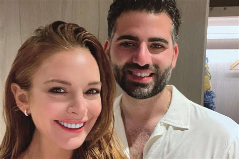 Lindsay Lohan Calls Fiancé Bader Shammas Her Husband In Sweet Post