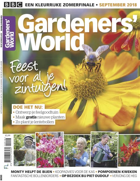 Gardeners World Sep 2018 Tijdschriften Cliffer