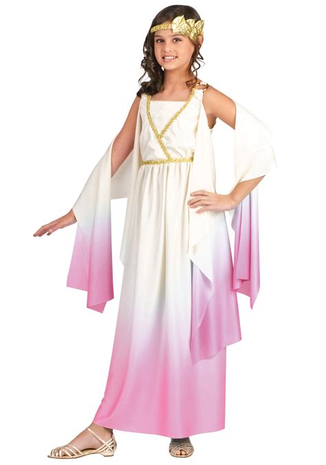 Girls Goddess Athena Costume Greek Costumes For Kids