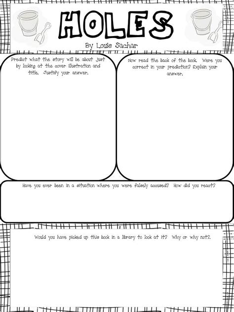 Holes Worksheets Free Printable Printable Word Searches