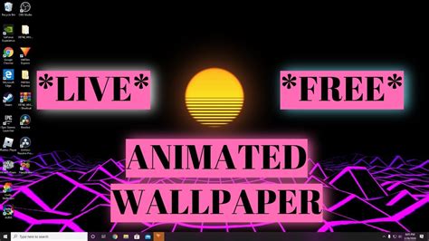 Free Animated Wallpaper Windows 10 Youtube