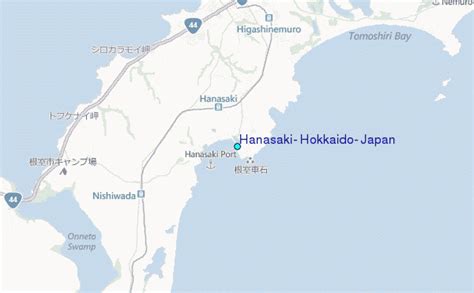 Hanasaki Hokkaido Japan Tide Station Location Guide