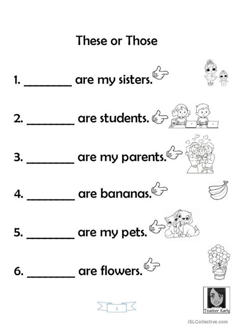 Demonstratives This That These An English Esl Worksheets Pdf And Doc