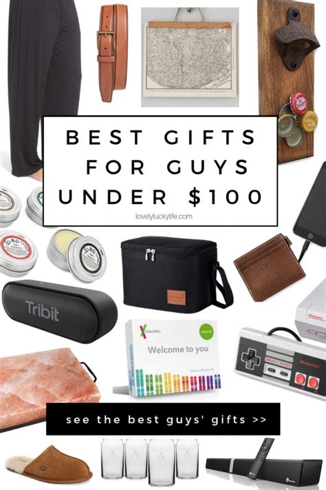 Best Gifts For Guys Under 100 Lovely Lucky Life