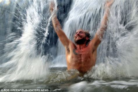 Rob Greenfield Didnt Shower For A Year But Stayed Clean In Rivers Lakes And Waterfalls Daily