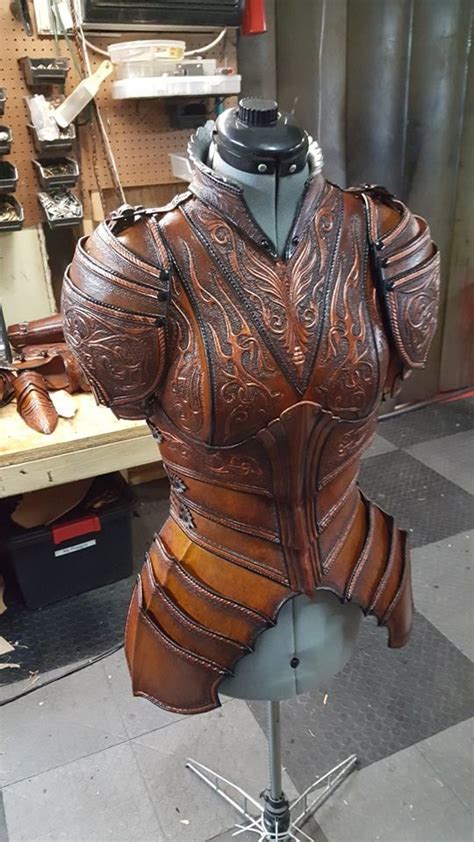 Diy Fantasia Costume Armour Armor Clothing Female Armor Armadura
