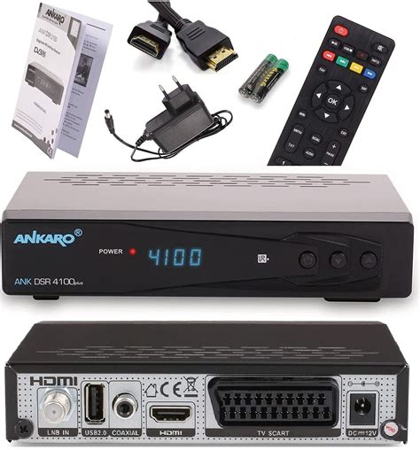 Mua Ankaro Dsr 4100 Plus Digital Hd Satellite Receiver With Pvr