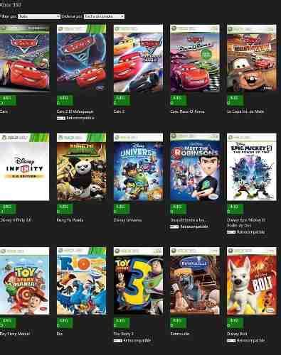 Por lo tanto, en esta lista, nos centramos únicamente en los juegos de xbox 360 que sí son retrocompatibles en cualquier consola actual de la familia xbox. Juegos De Xbox 360 Para Niños Pequeños - Tengo un Juego