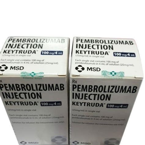 Keytruda Pembrolizumab Injection Mg At Best Price In Yadgir Royal Medical Stores