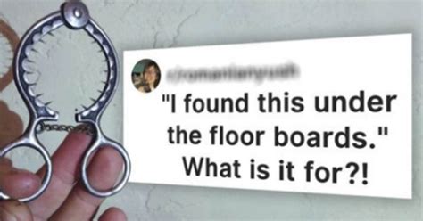 People Baffled By Mystery Items Got Unexpected Answers Secret Life