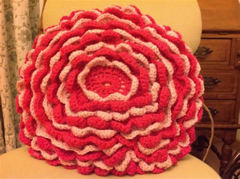 Flower Crochet Pillow Keeping It Real