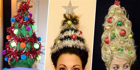 Christmas Tree Hair Is All Over Instagram This Holiday Season