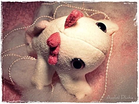 Axolotl Plushie · A Character Plushie · Creation By Plushbox