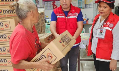 Dswd Releases P Million Aid For Goring Affected Families Continues In Response Operations