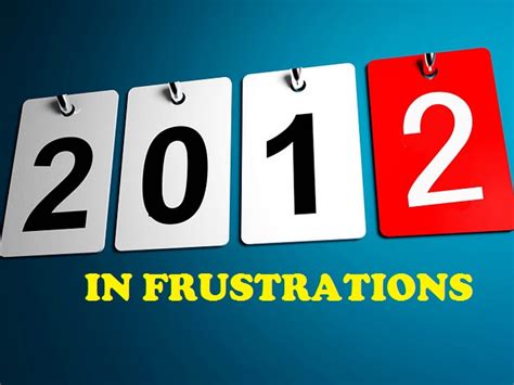 Diary Of A Frustrated Brotha December 2012