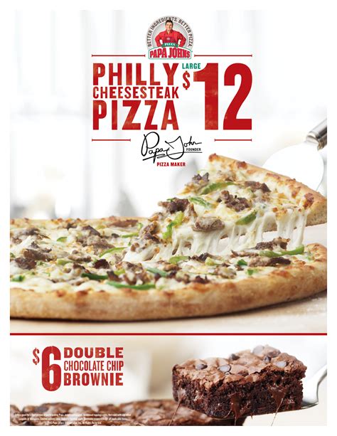 Papa Johns Fan Favorite Returns The Philly Cheesesteak Pizza Pizza