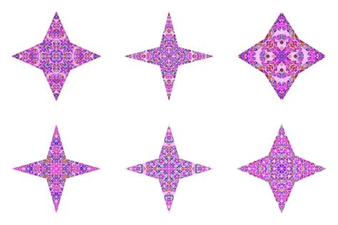 Premium Vector Geometrical Isolated Polygonal Triangle Star Symbol