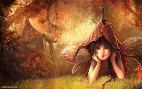 A Autumn Fairy Engle Feer Alfer