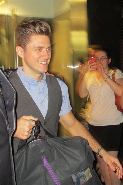 My Only Shot Of Aaron Tveit After His 5172013 Show At 54 Below Aaron