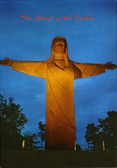 light the christ of the ozarks statue the great passion play