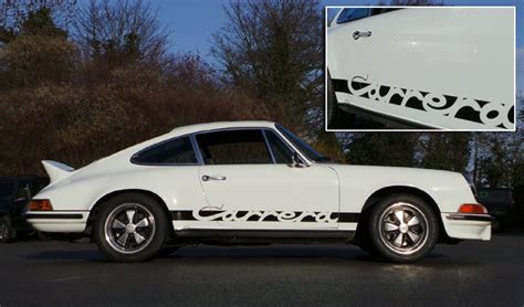 Porsche Decals Classic Early Porsche 911 Carrera Graphics Stripes