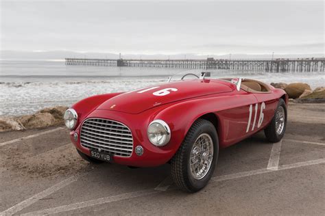 An Extremely Rare 1950 Ferrari 166 Mm Is Heading To Auction