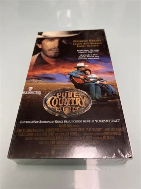 Pure Country Vhs George Strait Lesley Ann Warren New Sealed