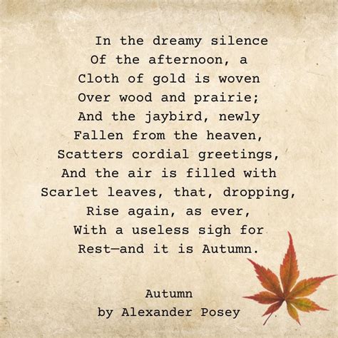 13 Beautiful Autumn Love Poems To Fall In Love With