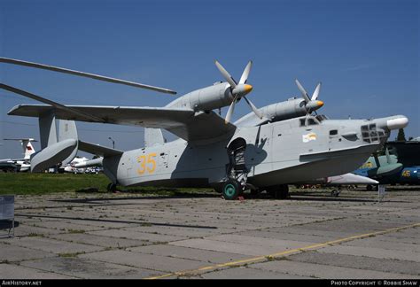 Aircraft Photo Of 35 Yellow Beriev Be 12 Chaika Ukraine Navy