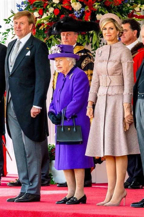 She is best known for her moral support to the british people during wwii and her longevity. Willem-Alexander, queen Elizabeth and Maxima (With images ...