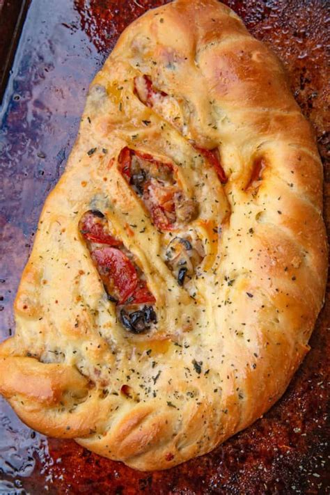 Easy Calzone Recipe How To Fold Done In 30 Dinner Then Dessert