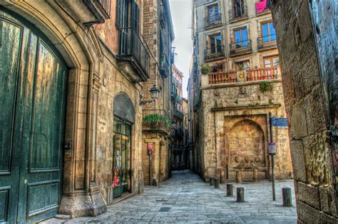 Street In Barcelona Spain